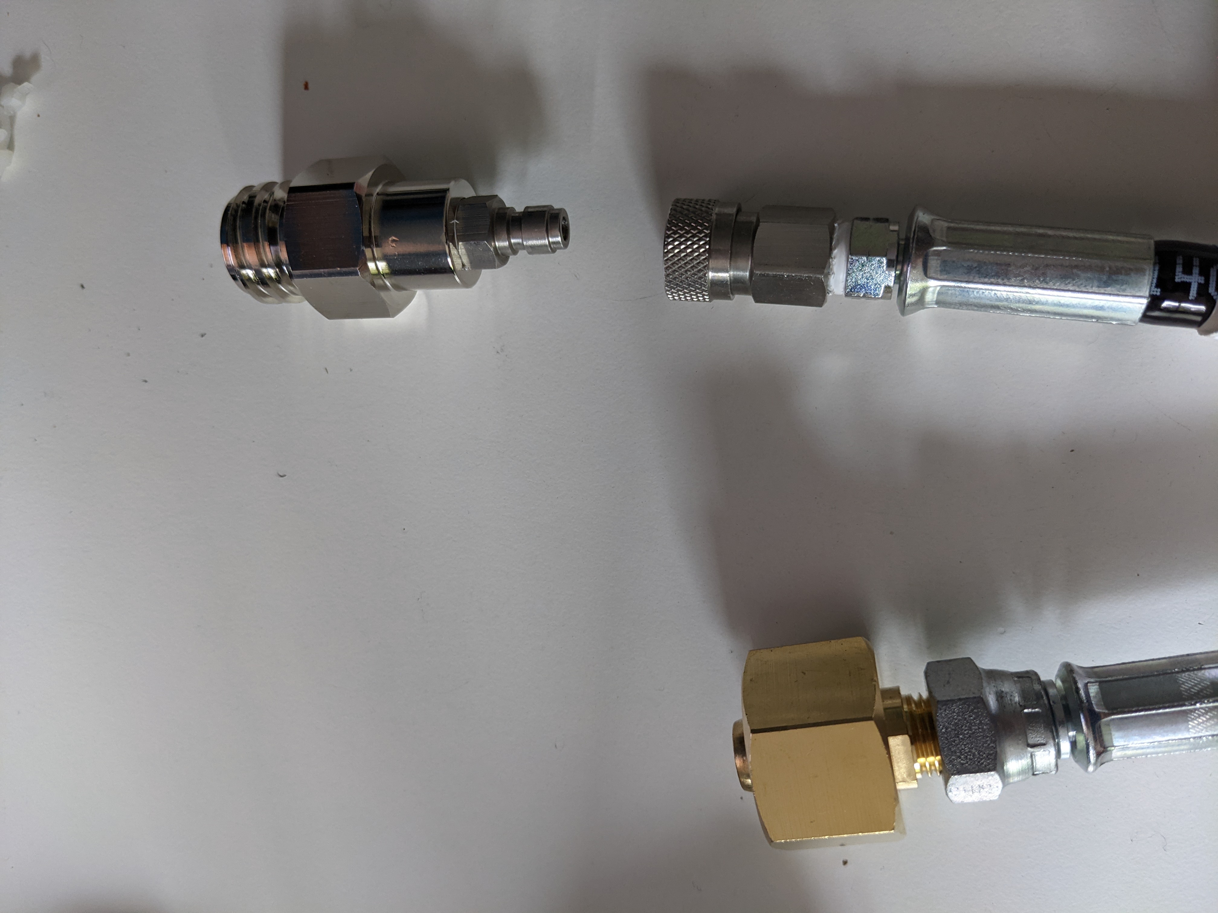 Schlauch - Sprudler Anschluss an CO2 Flasche mit Schnellkupplung 2